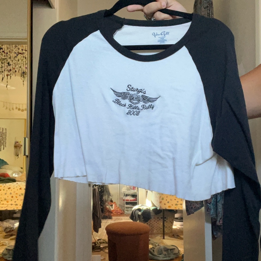 Brandy Melville crop long sleeve